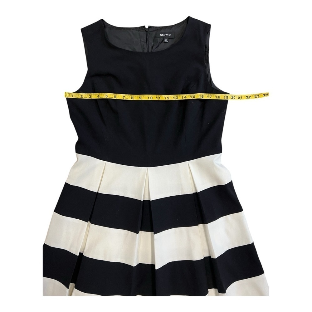 Nine West Fit & Flare  Midi Cocktail Dress Size 14 NWOT Women - Picture 9 of 12